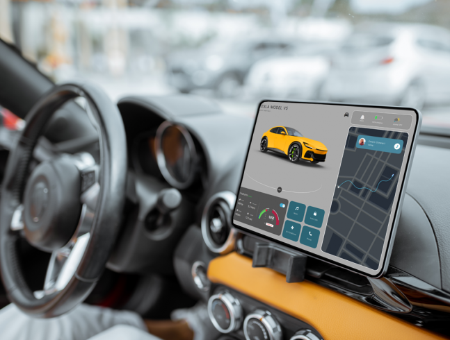 Infotainment Dashboard
